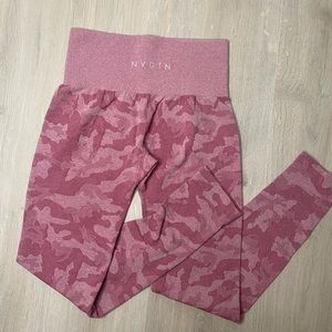 NVGTN PINK CAMO LEGGINGS